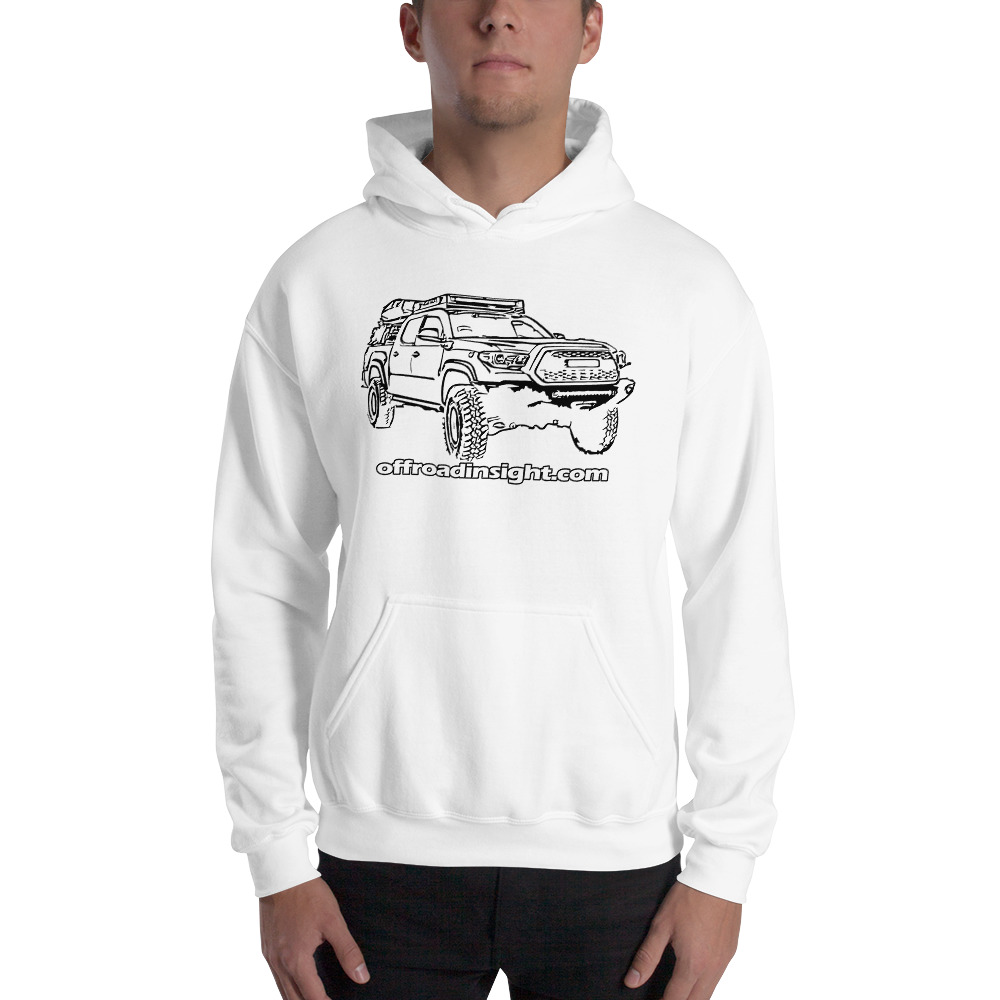 Toyota Tacoma 3rd Gen outline hoodie | Exotic Insight