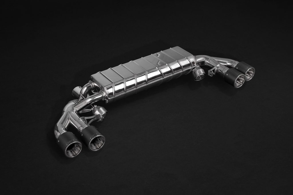 BMW M5 (G90/G99) NA - Valved Exhaust + MidSilencer Spares + Wicrom Tips (CES3)