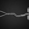 Bentley Bentayga (W12) - Valved Exhaust with Cat and Middle Silencer Spare Pipes (CES3) - Image 2