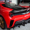 Ferrari 488 Pista - Carbon Fiber Rear Diffuser (Matte) - Image 2