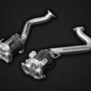 Porsche 718 Spyder/GTS/Cayman GT4 - Complete Valved Exhaust System with Carbon Tips (for PSE) - Image 4